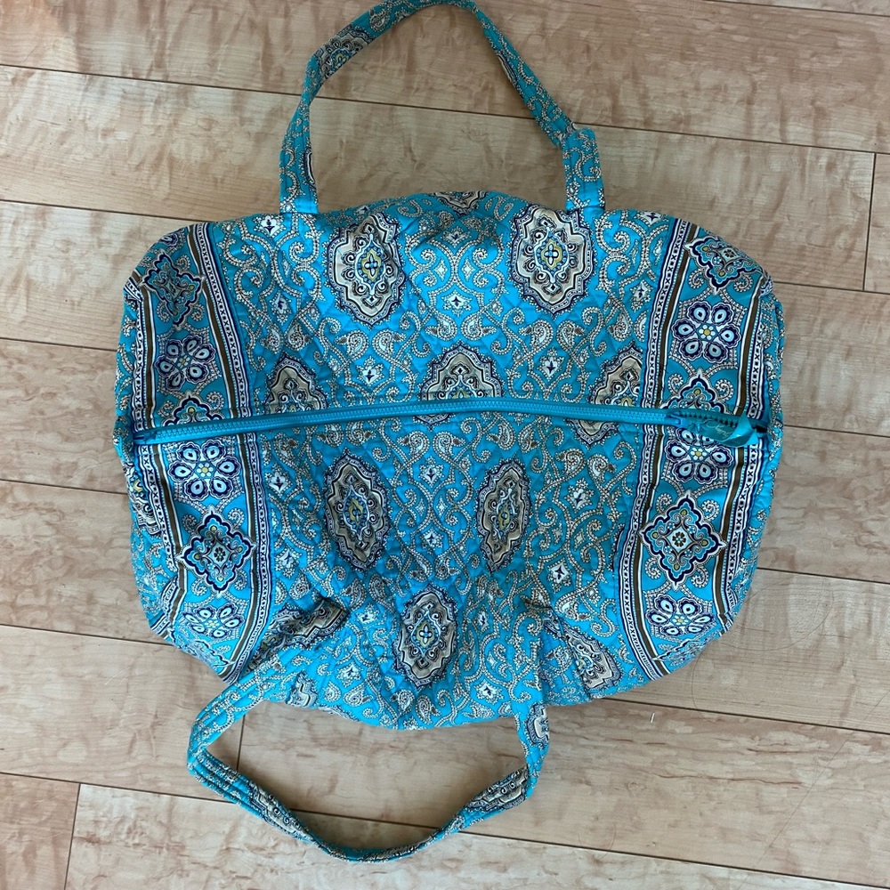 Very Bradley Quilted Duffel Bag